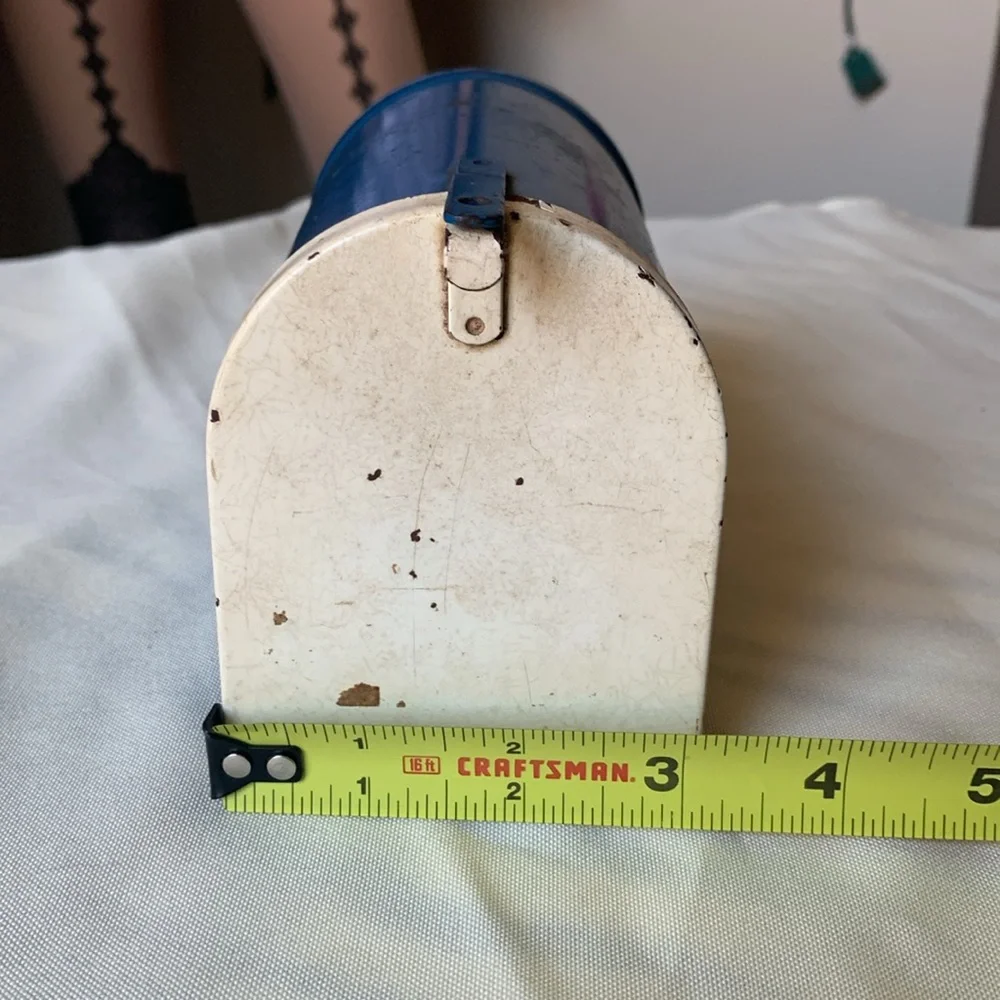 Vintage Bob Evans Farm Mailbox Piggy Bank